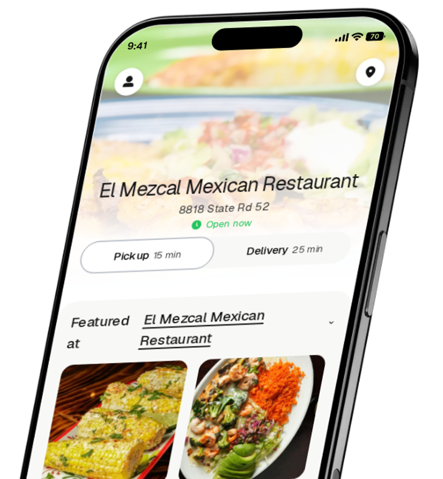 El Mezcal Mexican Restaurant app preview